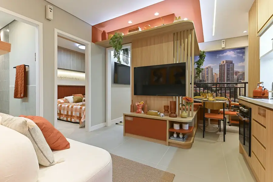 Apartamento decorado do Maskan Perdizes