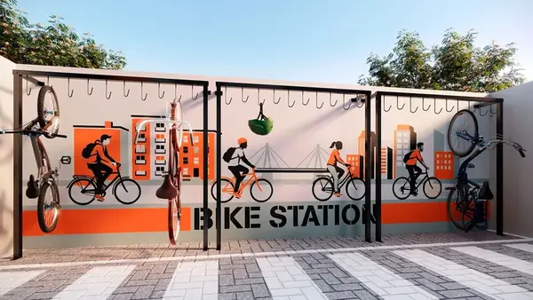 Bicicletário do Maskan Perdizes